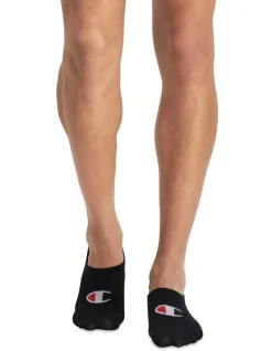 Champion C-Logo Sneaker Socks Black 3 Pack