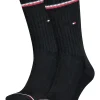 Tommy Hilfiger Iconic Sports Crew Socks 2 Pack In Black -Coats Sales Store 858263140 1 720x928