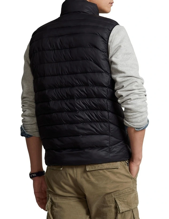 Polo Ralph Lauren The Packable Vest In Black 4 Polo Ralph Lauren The Packable Vest In Black - Image 2