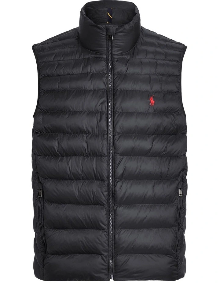 Polo Ralph Lauren The Packable Vest In Black 6 Polo Ralph Lauren The Packable Vest In Black - Image 4