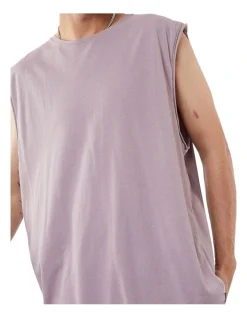 Silent Theory Standard Muscle Tank Lilac -Coats Sales Store 868919500 3 720x928
