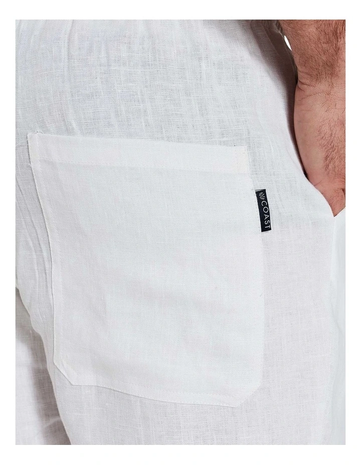 Coast Clothing Co Linen Pants White 9 Coast Clothing Co Linen Pants White - Image 7