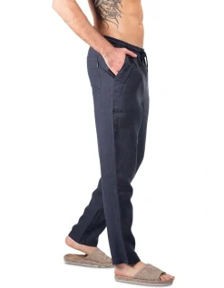 Coast Clothing Co Linen Pants In Navy 11 Coast Clothing Co Linen Pants In Navy -Coats Sales Store 869609440 4 1 720x928