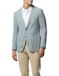 Rodd & Gunn The Cascades Sports Fit Jacket In Chambray