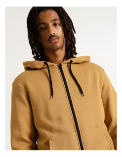 Kenji Mitchell Zip Thru Hoodie Mustard -Coats Sales Store 879846760 5 720x928