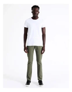 Blaq Bronson Chino Pant In Khaki