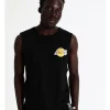 American Sport NBA Essentials Los Angeles Lakers Muscle Tank In Black 2 American Sport NBA Essentials Los Angeles Lakers Muscle Tank In Black -Coats Sales Store 880785010 1 720x928