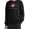 Gant Archive Shield Crew Neck Sweat Black