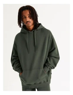 Kenji All Gender Oversized Heavyweight Hood Sweat Forest -Coats Sales Store 881834140 4 720x928