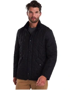 Henry Sartorial X Barbour Chelsea Sportsquilt Jacket Black -Coats Sales Store 883056700 883012780 3 720x928
