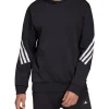 ADIDAS Future Icons 3-Stripe Crew Black
