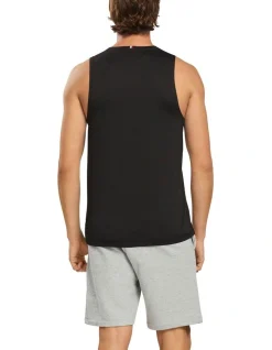 Tommy Hilfiger Essential Training Tank Top In Black -Coats Sales Store 884941570 3 720x928