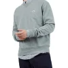 Ben Sherman B Logo Crew Sweat Steel