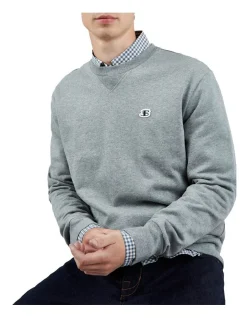 Ben Sherman B Logo Crew Sweat Steel 10 Ben Sherman B Logo Crew Sweat Steel -Coats Sales Store 886056670 3 720x928