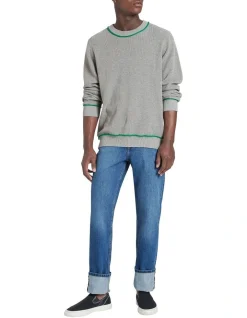 Marcs Evan Crew Knit Grey -Coats Sales Store 886690090 2 720x928