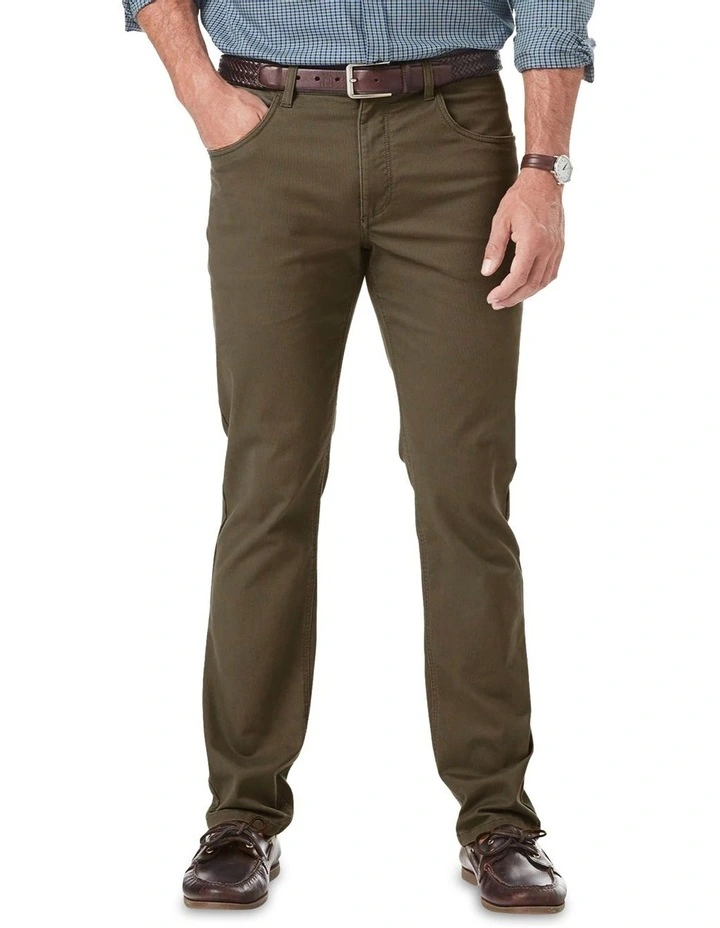 Gazman Stretch Bedford Cord In Brown 3 Gazman Stretch Bedford Cord In Brown