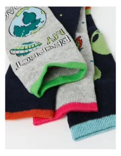 Kenji 4 Pair Pack Crew Socks In Space Designs -Coats Sales Store 888970240 2 720x928