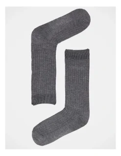 Reserve Organic Bamboo Textured Socks 3 Pack In Multi -Coats Sales Store 890681320 4 1 720x928