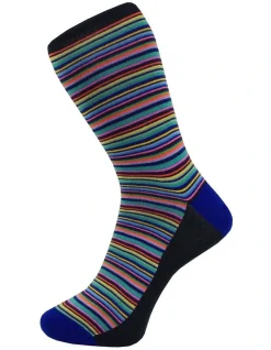 Declic Stria Socks Blue
