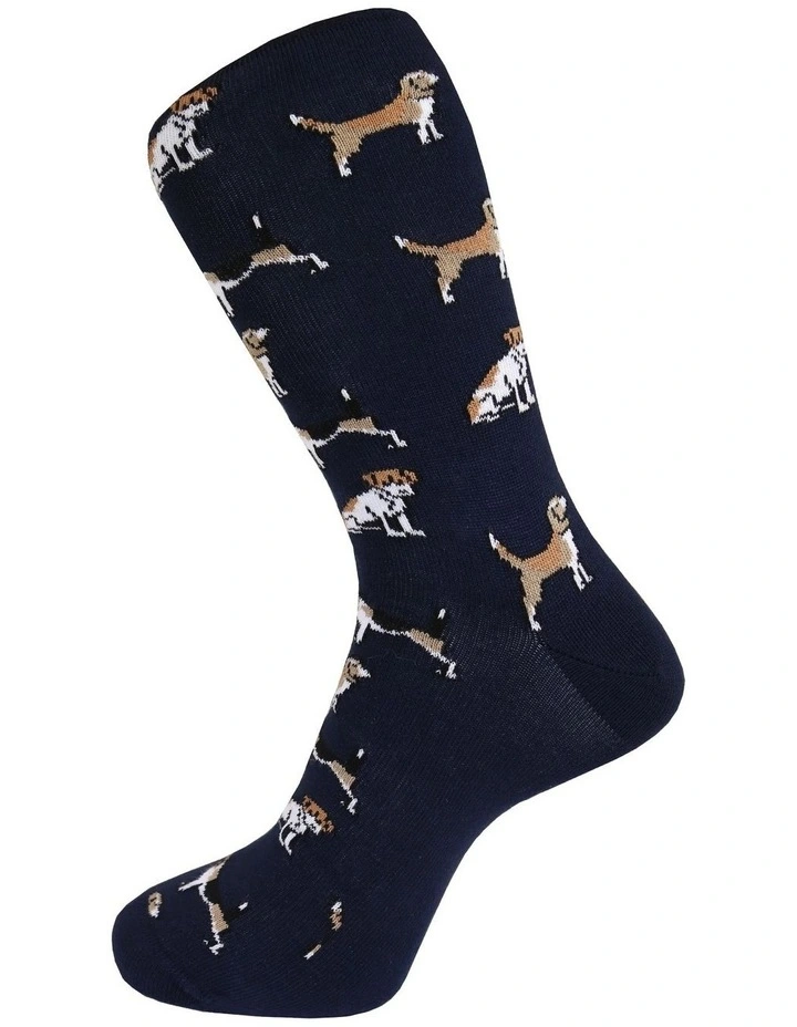 Declic Dog Socks Navy 3 Declic Dog Socks Navy