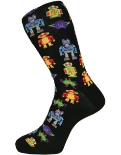 Declic DCLIC Robot Socks Black