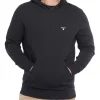 Barbour Essentials Pop Over Hoodie Black