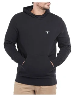 Barbour Essentials Pop Over Hoodie Black