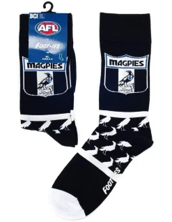 Foot-ies AFL Heritage Socks Collingwood