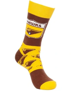 Foot-ies AFL Heritage Socks Hawthorn -Coats Sales Store 899161930 3 720x928