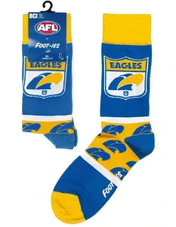 Foot-ies AFL Heritage Socks -West Coast Eagles