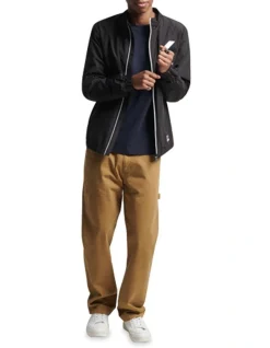 Superdry Code Track Jacket In Black -Coats Sales Store 899635780 4 720x928