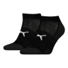 Puma 2 Pack Sport Cushioned Sneaker Socks Black