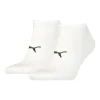 Puma 2 Pack Sport Light Sneaker Socks White