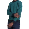 Marcs Koze Crew Neck Sweater In Teal Marle -Coats Sales Store 902029060 1 720x928