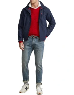Polo Ralph Lauren Water-Repellent Jacket Navy -Coats Sales Store 902842570 3 720x928