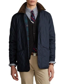 Polo Ralph Lauren Water-Repellent Reversible Barn Jacket Blue