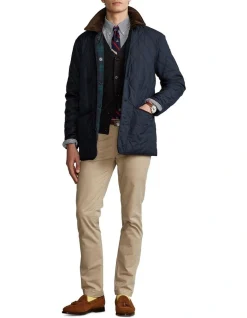 Polo Ralph Lauren Water-Repellent Reversible Barn Jacket Blue -Coats Sales Store 903214090 3 720x928