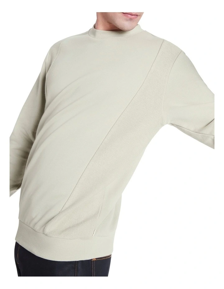 Marcs Collins Crew Neck Sweat Mushroom 6 Marcs Collins Crew Neck Sweat Mushroom - Image 4