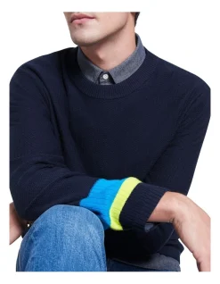 Marcs Shoreditch Knit Navy -Coats Sales Store 903549790 4 720x928