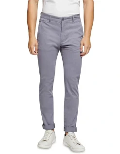 Oxford Danny Casual Organic Cotton Chinos Cement