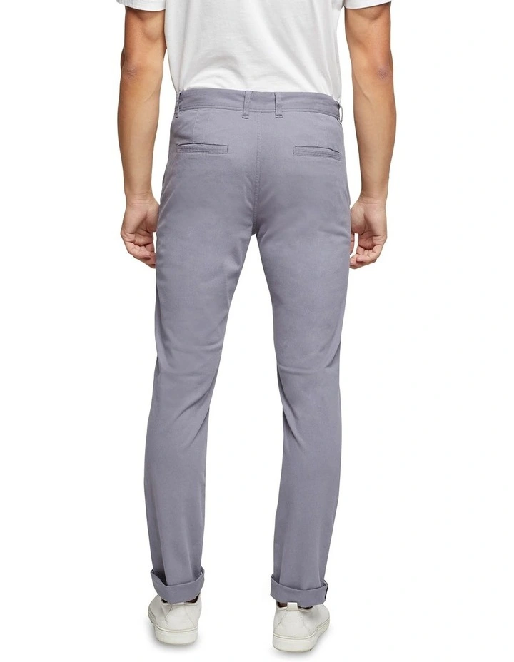 Oxford Danny Casual Organic Cotton Chinos Cement 5 Oxford Danny Casual Organic Cotton Chinos Cement - Image 3