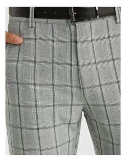 Yd. Chief Skinny Check Chino In Grey -Coats Sales Store 907342930 3 1 720x928