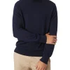 MJ Bale Bakeer Merino Navy T-Neck -Coats Sales Store 908267410 1 720x928