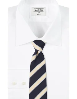 MJ Bale Tiberio Tie In Navy