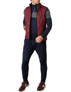 MJ Bale Wildley Gilet In Red -Coats Sales Store 909457480 5 720x928