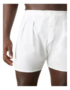 MJ Bale Gershon Boxer Short In White -Coats Sales Store 909514000 909377920 4 720x928