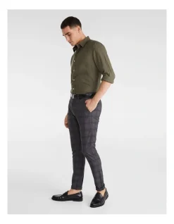 Yd. Princeton Check Skinny Chinos In Charcoal 10 Yd. Princeton Check Skinny Chinos In Charcoal -Coats Sales Store 911454670 4 1 720x928