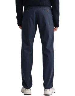Gant Regular Twill Chino Pants Blue -Coats Sales Store 911502820 3 720x928