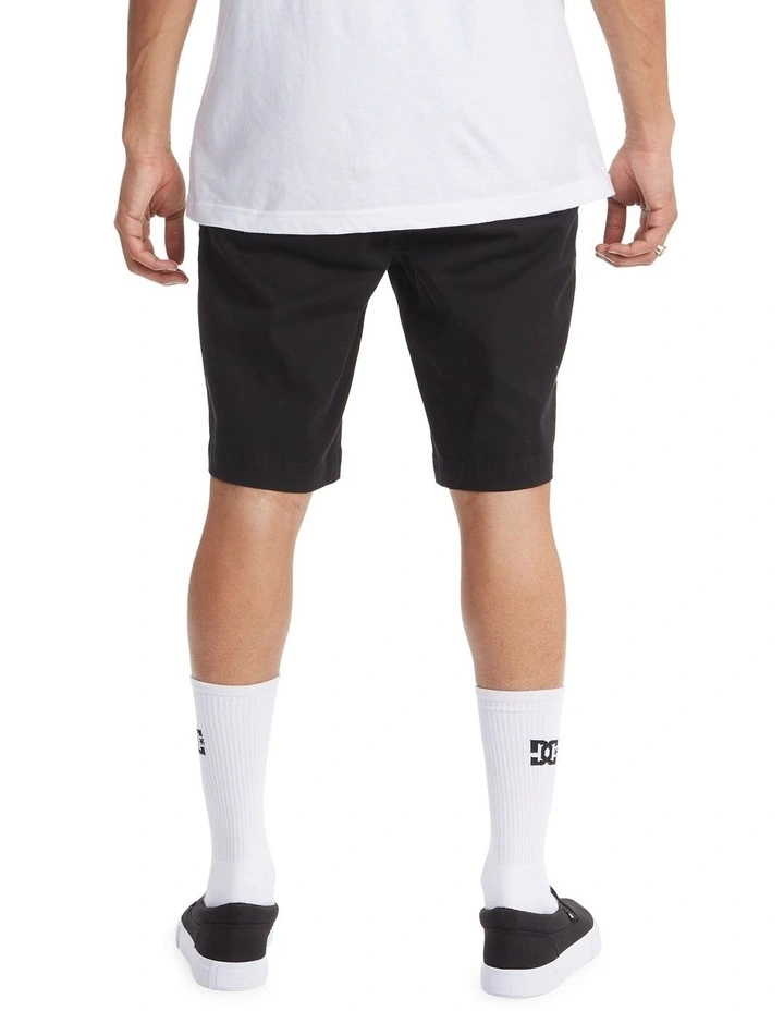 DC Mens Worker Chino Walkshort Black 6 DC Mens Worker Chino Walkshort Black - Image 4