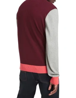 Marcs Kiama Crew Neck Knit In Merlot -Coats Sales Store 912782800 3 720x928